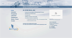 Desktop Screenshot of peichl-peter.at
